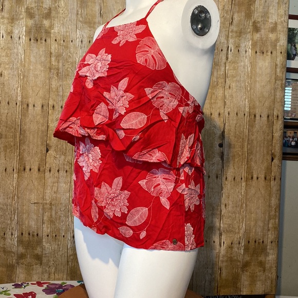 NWTS Roxy Red Halter Top - Picture 4 of 12